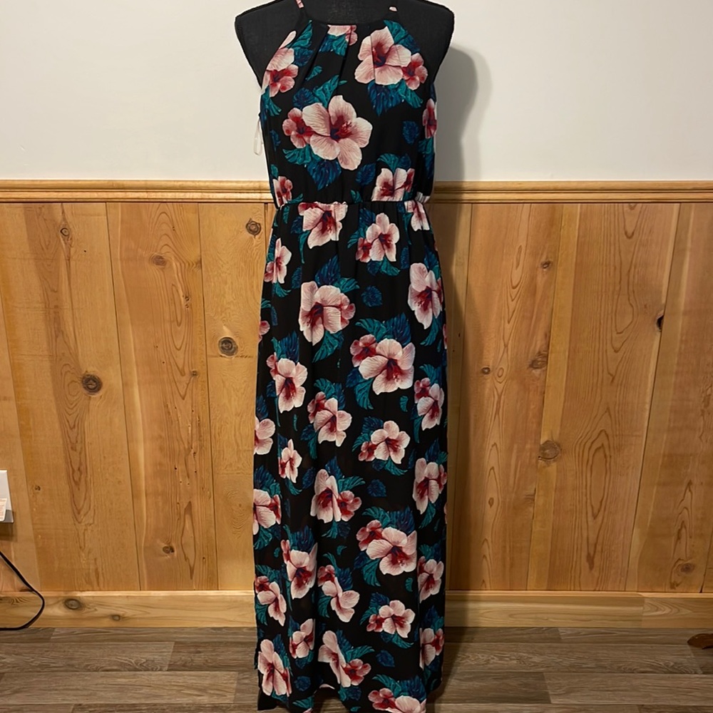 Miami Floral Maxi Dress